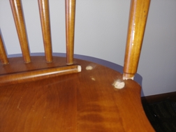 Chairs really get abused.